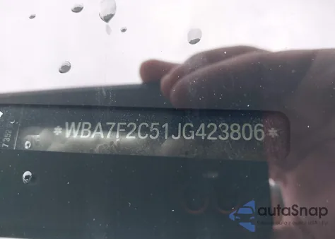 2018 BMW Alpina B7 xDrive z USA, uszkodzony, nr VIN WBA7F2C51JG423806